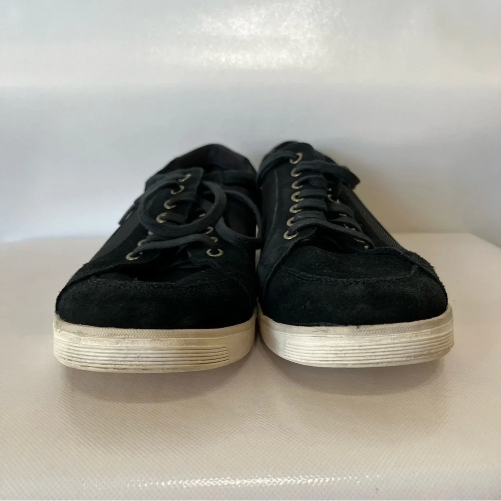 Cole Haan Black Suede Shoes Quincy Sport